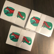  Fox notecards - 10 pack - Creative Vixen