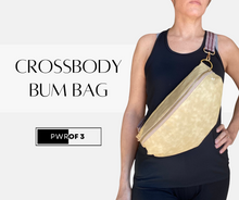  PWRof3 - Crossbody Bum Bag - Tan