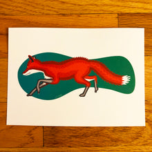  Fox 5x7 print - matted - Creative Vixen