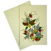 <center>Bouquet - Handmade Floral Greeting Card</br>Made by Woman Artisans in El Salvador</br>Measures: 6-7/8 in. tall x 4-3/4 in wide</center>