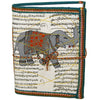 Elephant Block-Printed Cloth Journal