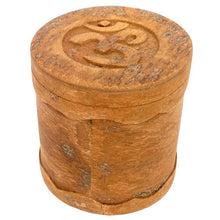  Small Cinnamon Box w/ Om Symbol