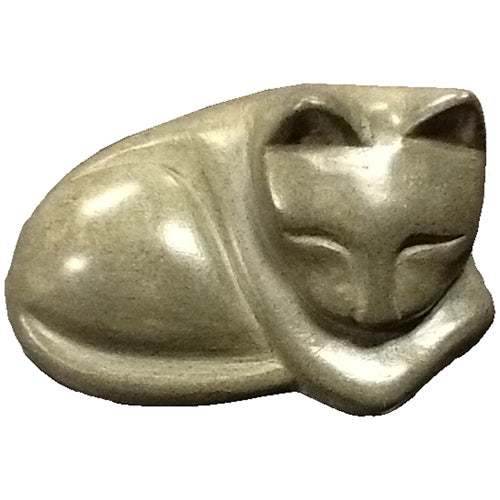 Gray Soapstone Cat
