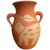 Terracotta Mithila Vase w/ Handles