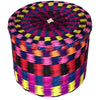 Handwoven Round Box from Toquilla Fiber
