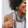 Ria Earrings - Cobalt Drop - Matr Boomie - World Community Exchange