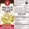 <center>USDA Organic Brazil Nut Oil: Original</br>Available in 8.5 oz. bottles</br>Certified Fair Trade</center>