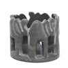 Circle of Elephants Soapstone Sculpture, 3 to 3.5-inch - Dark Stone - World Community Exchange