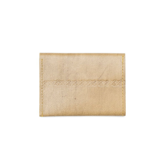 Sustainable Leather Wallet - Caramel - Matr Boomie (W)