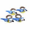 Napkin Rings, Set of 4 Birds - Yellow/Blue - World Community Exchange