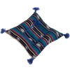 <center>Large Purple and Black Cinnamon and Clove Trivet </br>Crafted by Artisans in Guatemala </br>Measures about 1-1/2” high x 7-1/2” wide x 7-1/2” deep</center>