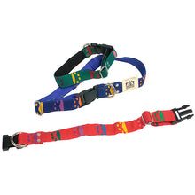  <center>Cotton Dog Collars </br>Crafted by Artisans in Guatemala </br>Large measures 1” wide with a 13”-24” adjustable length </br>Small measures 1” wide with an 8”-13” adjustable length</center>