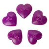 Zodiac Soapstone Hearts, Pack of 5: VIRGO