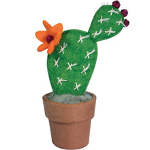  Felt Small Prickly Pear Catcus - Wild Woolies (G)