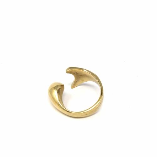 Brass Mermaid Tail Ring, Size 6 - World Community Exchange