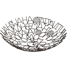  Recycled Metal Word Bowl - Gayatri A