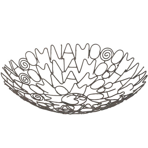 Recycled Metal Omnamo Mantra Bowl