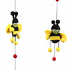 Red Felt Bumble Bee Mobile - Global Groove
