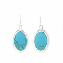  Earrings, Turquoise Ovals - World Community Exchange