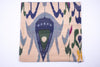 Ikat and Suzani Embroidery Pillow Cover, "Chorkona" (Four Rooms) - HoonArts - 4