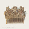 Hand Carved Ornamental Wooden Comb, Small - Fair Trade (2 Varieties) - HoonArts - 1