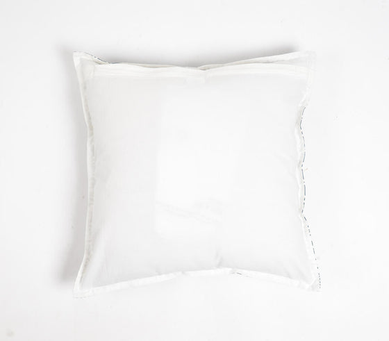 Geometric Monochrome Cotton Cushion Cover