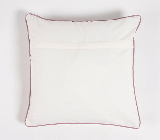 Embroidered Cotton Cushion Cover 1
