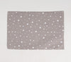 Handwoven & Star Printed Taupe Placemats (set of 4)