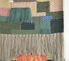 Handwoven Woolen Wall Hanging with Fringed Tassels