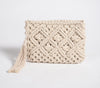 Hand Knotted Macrame Travel Pouch