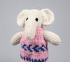Hand Knit Woolen Elephant Soft toy