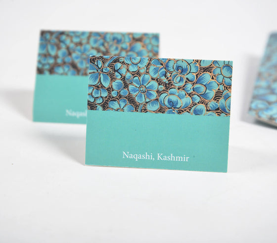 Kashmiri Naqashi Paper Gift Pouch With 2 Gift Tags
