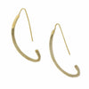 Brass C  Open Hoop Earrings - World Community Exchange