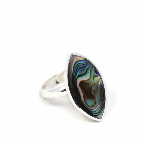 Ring, Abalone and Silver Ellipse - World Community Exchange