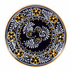 Handmade Pottery 8" Trivet or Wall Hanging, Blue - Encantada