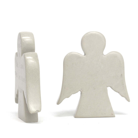 Angel Devotional Tokens with Psalm Inscriptions, Set of 2 - World Community Exchange