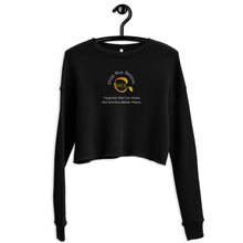  Shop. Buy. Believe - Crop Sweatshirt